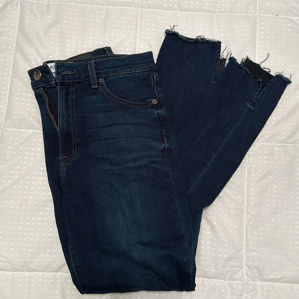 Pistola split hem jeans